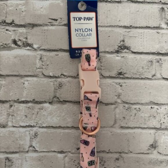 Top Paw Pink Champagne Dog Collar Size Small NWT - Picture 1 of 3